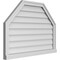 Ekena Millwork Octagonal Top Surface Mount PVC Gable Vent w/ 2"W x 2"P Brickmould Sill Frame, 36"W x 26"H GVPOT36X2603SN - alternate 5